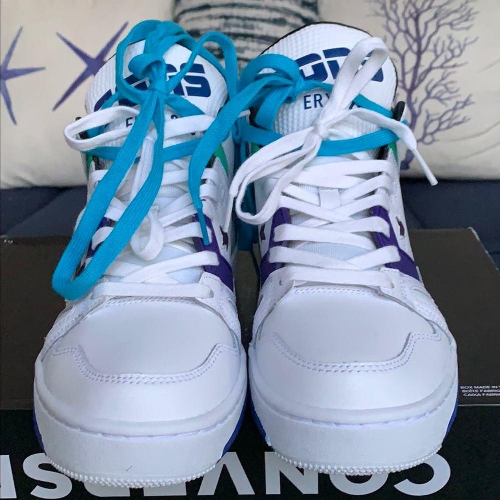 Converse ERX 260 MID Wht/court purple/bold Jade Wm - Picture 6 of 16